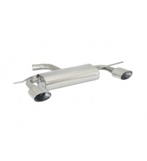 Ragazzon | Terminale silenziato con finali separati ovali cromati per Volkswagen Scirocco Mk3 1.4TSI (122cv/160cv)