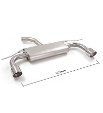 Ragazzon | Terminale silenziato con finali separati rotondi cromati per Volkswagen AU Golf 7.5 1.5TSI (130cv/150cv) 2.0TDi (150cv) 2.0TDi GTD (184cv) Ragazzon | Terminale silenziato con finali separati rotondi cromati per Volkswagen AU Golf 7.5 1.5TSI (130cv/150cv) 2.0TDi (150cv) 2.0TDi GTD (184cv)