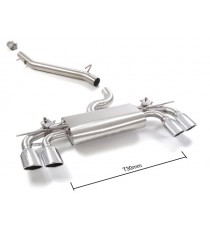 Ragazzon | Terminale silenziato + Centrale non silenziato con finali separati ovali cromati per Volkswagen Golf 7 R AU 2.0TSI 4Motion (300cv) Ragazzon | Terminale silenziato + Centrale non silenziato con finali separati ovali cromati per Volkswagen Golf 7 R AU 2.0TSI 4Motion (300cv)