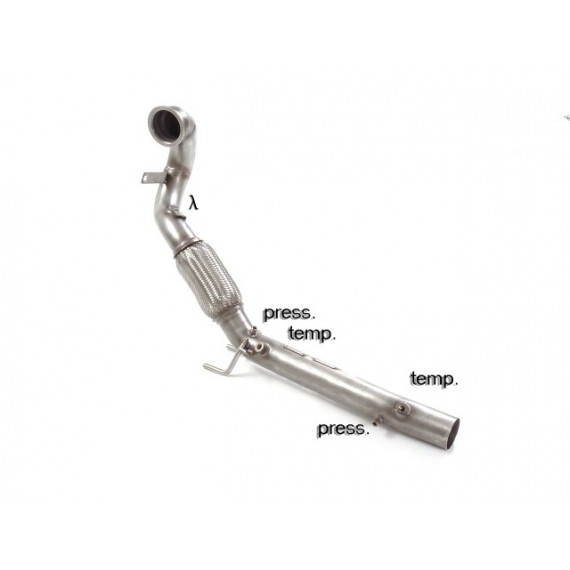 Ragazzon | Downpipe non Catalizzato per Volkswagen Golf 7.5 AU 2.0TSI GTI e TCR Ø70mm Ragazzon | Downpipe non Catalizzato per Volkswagen Golf 7.5 AU 2.0TSI GTI e TCR Ø70mm