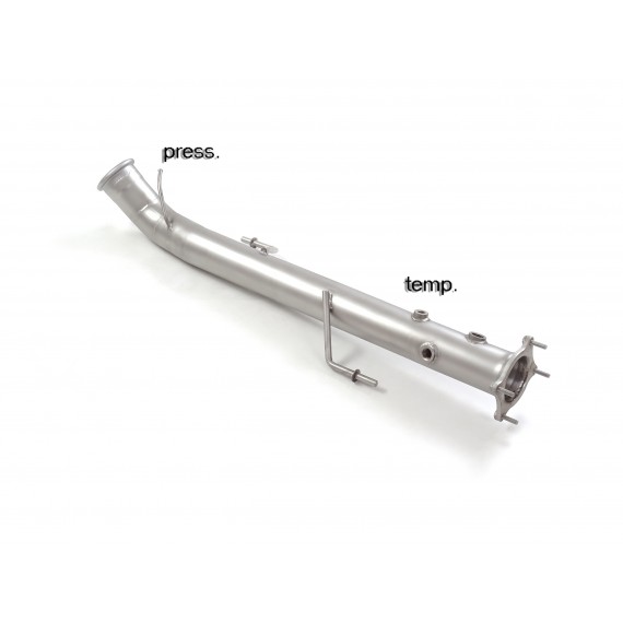 Ragazzon | Downpipe non Catalizzato per Volkswagen Amarok 2H 3.0TDi 4Motion (204cv/225cv) COMPATIBILE CON POSTERIORE ORIGINALE