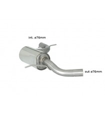 Ragazzon | Centrale silenziato Ø76mm per Volkswagen Golf 6 1K 2.0 GTI TSI (210cv/235cv) NON COMPATIBILE CON POSTERIORE ORIGINALE Ragazzon | Centrale silenziato Ø76mm per Volkswagen Golf 6 1K 2.0 GTI TSI (210cv/235cv) NON COMPATIBILE CON POSTERIORE ORIGINALE