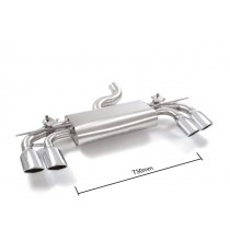 Ragazzon | Terminale silenziato con finali separati ovali cromati per Volkswagen Golf 7 R AU 2.0TSI 4Motion (310cv) Ø76mm DA MONTARE IN COPPIA CON 57.0092.00 - 55.0425.00 Ragazzon | Terminale silenziato con finali separati ovali cromati per Volkswagen Golf 7 R AU 2.0TSI 4Motion (310cv) Ø76mm DA MONTARE IN COPPIA CON 57.0092.00 - 55.0425.00