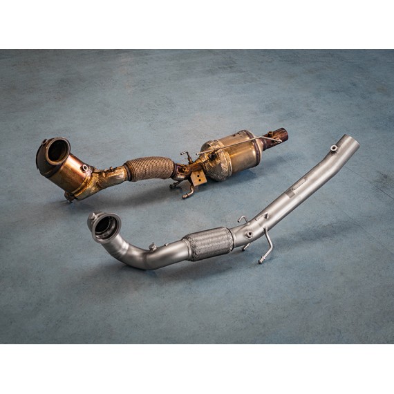 Ragazzon | Downpipe non Catalizzato per Volkswagen Golf 8 CD 2.0GTI (245cv) Clubsport (300cv) Ø76mm Ragazzon | Downpipe non Catalizzato per Volkswagen Golf 8 CD 2.0GTI (245cv) Clubsport (300cv) Ø76mm