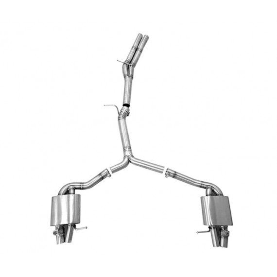 TFL Italy - Scarico Cat-Back CON valvole in acciaio inossidabile per Audi RS4 B9 2018>2019