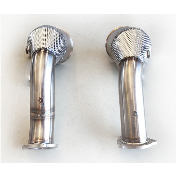 Downpipe CAT 100/200celle in acciaio inossidabile per Audi RS4 B9 2018>2019