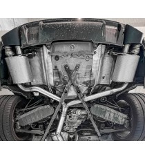 TFL Italy - Terminale CON valvole in acciaio inossidabile con finali neri per Audi RS4 B9/B9.5 con GPF 2019>2022 TFL Italy - Terminale CON valvole in acciaio inossidabile con finali neri per Audi RS4 B9/B9.5 con GPF 2019>2022