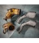 Downpipe CAT 100/200 celle in acciaio inossidabile per Audi RS4 B9/B9.5 con GPF 2019>2022