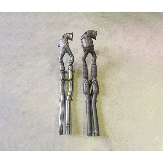 TFL Italy - Downpipe NO CAT per Audi RS3/S3 8Y, SQ2 | Volkswagen Golf 8R