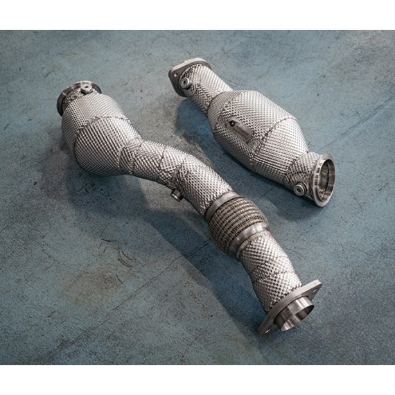 Downpipe CAT in acciaio inossidabile per BMW M3 G80 Competition e M4 G82 Competition