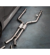 TFL Italy - SOLO Centrale SILENZIATO con sonde OPF in acciaio inossidabile per BMW M2 G87 Competition TFL Italy - SOLO Centrale SILENZIATO con sonde OPF in acciaio inossidabile per BMW M2 G87 Competition