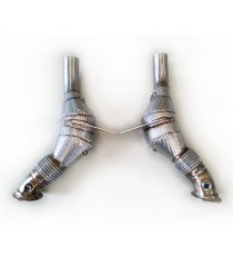 Catalizzatori in acciaio inossidabile per Ferrari 488 GTB Coupè e Spider