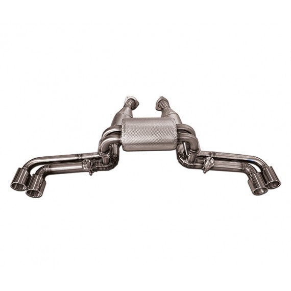 TFL Italy - Scarico Cat-Back CON valvole in acciaio inossidabile per Ferrari F430