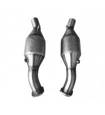 Catalizzatori sportivi in acciaio inossidabile per Ferrari F430 Catalizzatori sportivi in acciaio inossidabile per Ferrari F430