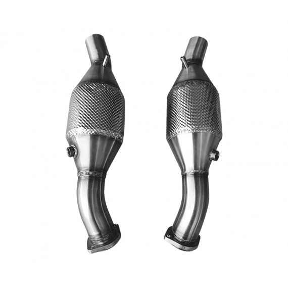 Catalizzatori sportivi in acciaio inossidabile per Ferrari F430