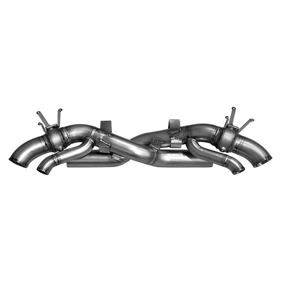 TFL Italy - Scarico Cat-Back con valvole per Porsche 911/992 Carrera S, 4, 4S