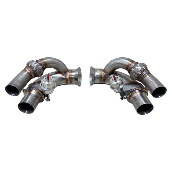 Bypass Laterale con Valvole per Porsche 991 GT3 e GT3 RS