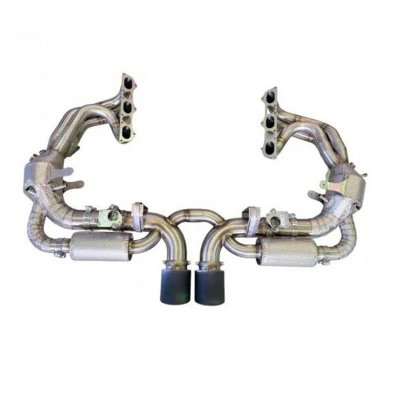 TFL Italy - Scarico completo 100 celle con valvole per Porsche 992 GT3 / GT3 RS