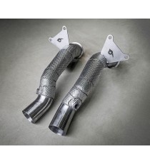 Catalizzatori 100 celle in acciaio inossidabile per Ferrari 458 Italia Catalizzatori 100 celle in acciaio inossidabile per Ferrari 458 Italia