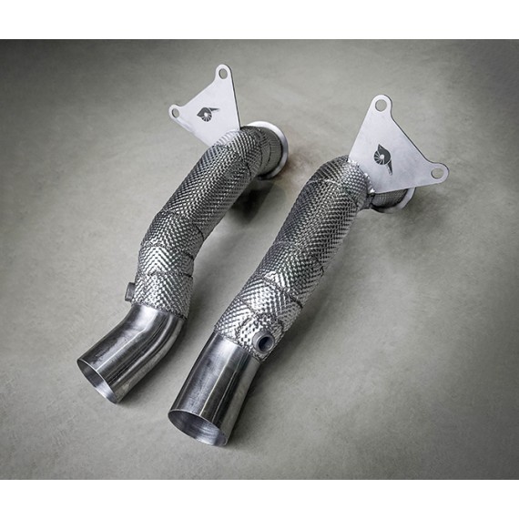 Catalizzatori 100 celle in acciaio inossidabile per Ferrari 458 Italia