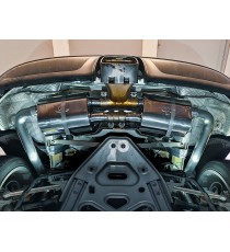 Tubi Style - Impianto di scarico senza valvole per Porsche Boxster S e Cayman S 3.4L 987 1 Generazione da 57mm