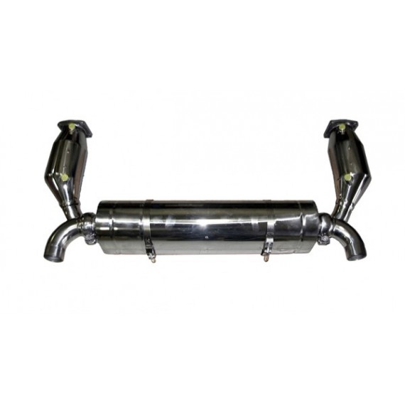 Tubi Style | Impianto di scarico con catalizzatori 200 celle per Porsche 911 GT2 RS 997 da 65mm
