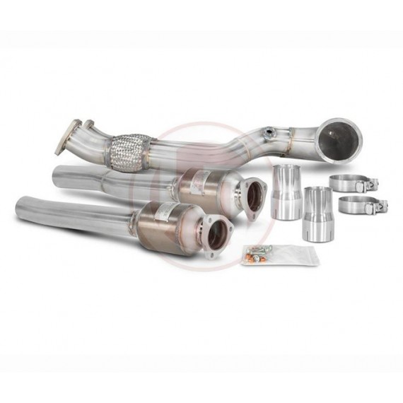 Wagner Tuning | Downpipe + secondo catalizzatore 200 celle per Audi TTRS 8S 2.5TFSI e RS3 8V 2.5TFSI Wagner Tuning | Downpipe + secondo catalizzatore 200 celle per Audi TTRS 8S 2.5TFSI e RS3 8V 2.5TFSI