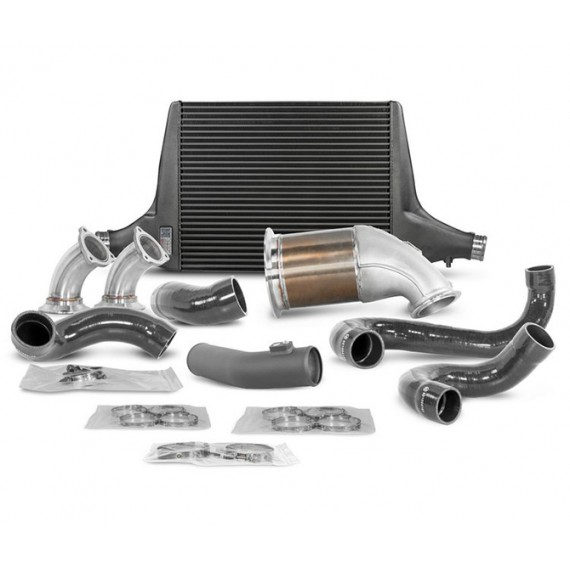 Wagner Tuning | Intercooler + Downpipe catalizzato 300celle per Audi S4 B9 3.0 TFSI 354cv (2016+) / S5 F5 3.0 TFSI 354cv (2016+) Wagner Tuning | Intercooler + Downpipe catalizzato 300celle per Audi S4 B9 3.0 TFSI 354cv (2016+) / S5 F5 3.0 TFSI 354cv (2016+)